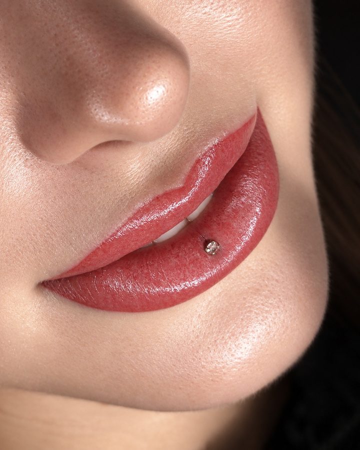 Echtes PMU-Lippen-Ergebnis bei GLAM.INK – Farbe und Kontur