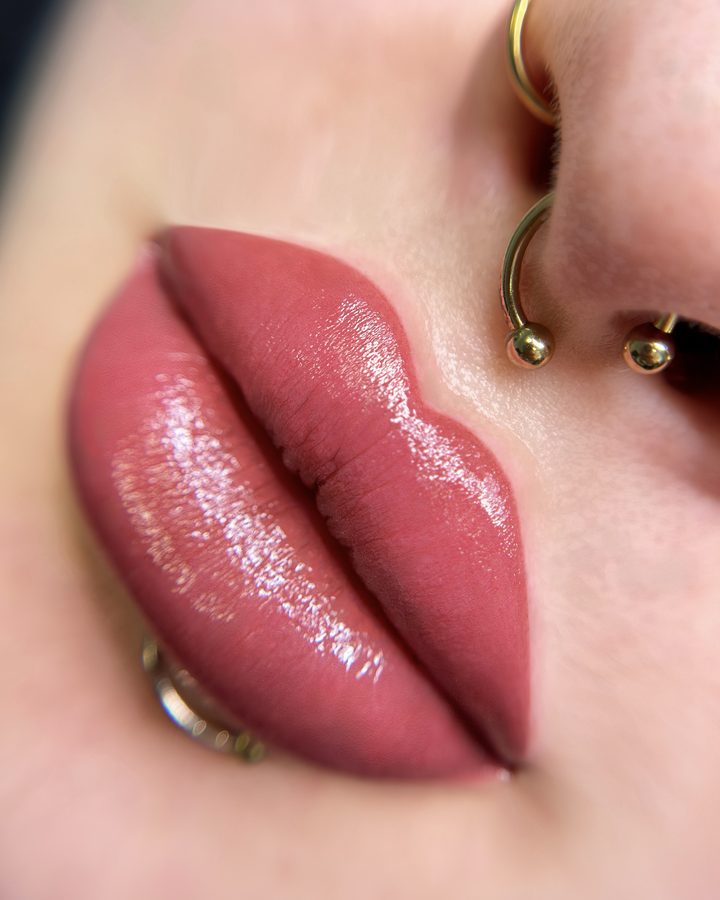 Lippenpigmentierung · Detail